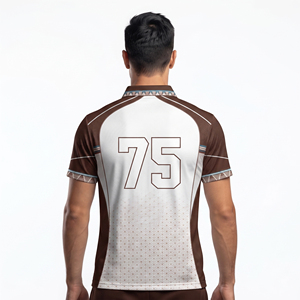 Maillot de cricket 100 % polyester à séchage rapide, maillots de cricket professionnels pour hommes, maillot de football sublimé respirant pour hommes - Product Image 2