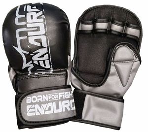 ถุงมือ MMA คุณภาพสูงสำหรับการฝึกซ้อมแบบมืออาชีพ ครึ่งนิ้ว ปรับได้ด้วยแถบตีนตุ๊กแก ระบายอากาศได้ดี น้ำหนักเบา ผลิตตามสั่ง - Product Image 1