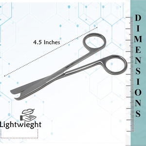 กรรไกรเย็บผ้าสแตนเลสเยอรมัน ขนาด 4.5 นิ้ว ใบมีดคมทนทาน สำหรับมืออาชีพ - Product Image 4