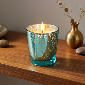 Porte-bougie turc en verre mercure |   Photophore vintage |   Décorations pour fête de mariage |   Décoration de centre de table pour la maison - Product Image 4