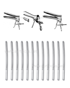 Juego de Instrumentos para Clínica Ginecológica, Instrumentos de Examen Ginecológico de Acero Inoxidable, Kit con Certificación CE - Product Image 3
