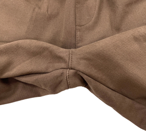 Pantalones de mujer estilo hip hop, de ganchillo, corte bootcut, tela Oxford, antiarrugas, con bolsillos laterales, cintura elástica, holgados, de color liso, de verano, de cintura alta - Product Image 6
