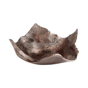 Vente en gros de bols de service en métal Bols et plateau en aluminium décoratifs de luxe pour la maison et la cuisine Ensemble de vaisselle fait main en or personnalisé - Product Image 5