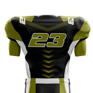 Ensemble de maillots de football américain respirants pour adultes, 100 % polyester, fabriqué au Pakistan, tenue d'équipe, ensemble uniforme de football américain - Product Image 6