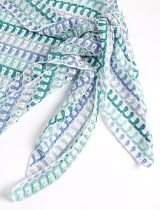 Women's Handmade Style Crochet Sarong Cover Up Tie Side Beach Mini <b>Skirt</b> - Product Image 2