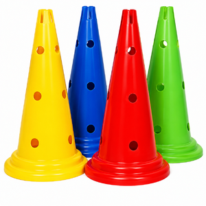 Plastic Soccer Training Cone-Waterproof Durable 360 Degree Rotation for Outdoor Use - Product Image 1