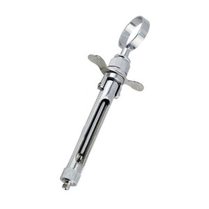 Jeringa de cartucho aspirante dental de calidad premium con mango de tres anillos, reutilizable, de acero inoxidable alemán, ergonómica, local - Product Image 2