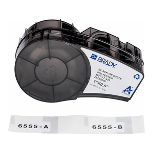 Ruban d'étiquetage en polyester pour Brady, compatible avec les imprimantes M210/M211, pour l'identification des câbles et équipements industriels - Product Image 2
