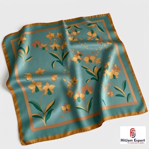 Bandana imprimé de haute qualité, tissu léger premium, service d'étiquetage blanc, fabricant textile OEM ODM, personnalisation Bali - Product Image 1