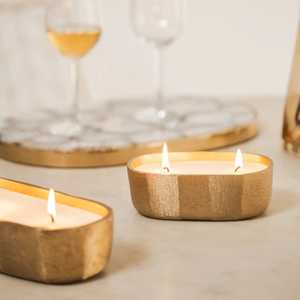 Ensemble de porte-bougies en aluminium magnétique de style Jaffsexports, bougies blanches pour la maison, activités religieuses, résistantes à la chaleur, faites à la main - Product Image 3