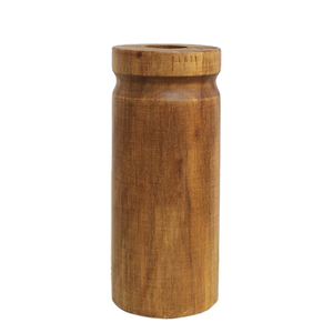Handcrafted Wood Flower Vase Modern Rustic <b>Tall</b> Floor <b>Standing</b> Planter Pot Set for Home Living Room Hotel Table Decor Flower Pot - Product Image 4