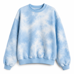 Sweat-shirt court à col rond pour femme, coupe ample, décontracté, uni, respirant, personnalisable, idéal pour l'entraînement - Product Image 3