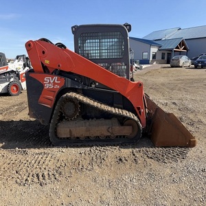 รถตักล้อยาง Kubota SVL95-2 รถตักขนาดเล็ก ราคาถูก สภาพดีเยี่ยม เกียร์ มอเตอร์ เครื่องยนต์ แบริ่ง ปั๊ม PLC - Product Image 6