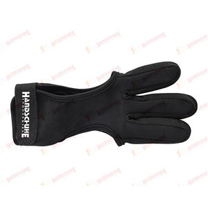 Gants de tir à l'arc élégants à demi-doigts, respirants, avec sangle de poignet réglable et fermeture auto-agrippante, en cuir, pour l'extérieur - Product Image 2