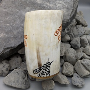 Taza de Cuerno Vikinga de Alta Demanda, Directa de Fábrica, Hecha a Mano con Materiales Orgánicos, para Clubes, Bares y Cafeterías - Product Image 5