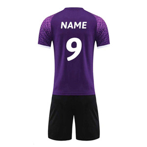 Conjunto de Camiseta de Balonmano FIRST DEW INT para Hombre, Cuello en V, Manga Corta, Absorbe la Humedad, 100% Poliéster, Impresión por Transferencia de Calor, Cintura Elástica - Product Image 2