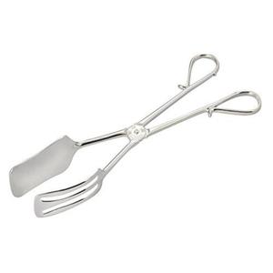 Wholesale High Quality Metal Food Serving Tongs With Spoon And Fork <b>Ends</b> Easy To Clean Bakery <b>Bar</b> Uses Unique Tong For Sale - Product Image 1