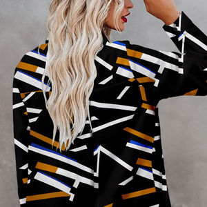 Vêtements élégants pour femmes, hauts pour femmes en tissu respirant, hauts pour femmes, mode féminine quotidienne, hauts pour femmes - Product Image 3