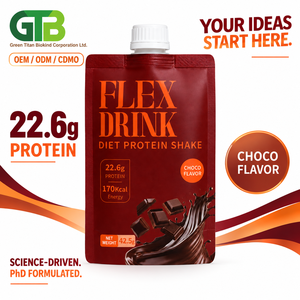 Private Label Whey Protein Powder Stand Spouted Pouch 80% Concentrate Vanilla <b>Chocolate</b> Custom OEM ODM - Product Image 1