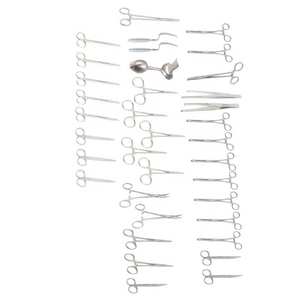 Juego de Instrumentos de Cirugía Ortopédica Menor para Caballos, 37 Piezas, Pinzas, Tijeras, Herramientas Quirúrgicas de Acero Inoxidable, Kit de Herramientas Médicas - Product Image 2