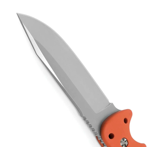 Cuchillos de Caza de Hoja Fija con Mango Ergonómico Naranja y Hoja de Punta Caída para Campismo, Senderismo, Bushcraft y Tareas de Campo - Product Image 4