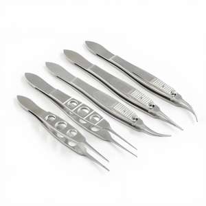 Kit de 24 Instrumentos Quirúrgicos para Estrabismo, Aleación de Titanio, Herramientas Quirúrgicas Reutilizables para Microcirugía Oftalmológica - Product Image 4