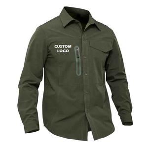 Camiseta de Pesca Personalizada para Hombre, Estilo Americano, Manga Larga, Sublimada, Cortavientos, Ligera, Protección Solar, 100% Poliéster, UPF 50 UV - Product Image 4