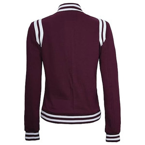 Chaqueta Letterman 100% Lana, la Más Vendida, para Mujer, Talla Personalizada, Chaqueta Letterman para Mujer en Venta - Product Image 5