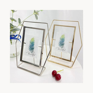 Nouveauté : Cadre photo en métal personnalisé, élégant et luxueux, pour table, décoration moderne pour la maison, article cadeau - Product Image 6