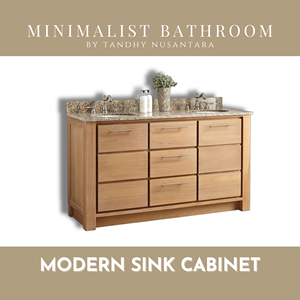 ตู้เก็บของในห้องน้ำดีไซน์มินิมอล คุณภาพเยี่ยม เป็นมิตรกับสิ่งแวดล้อม ทนทาน ใช้งานได้หลากหลาย ผลิตจากไม้ มีชั้นวาง 4 ชั้น - Product Image 6