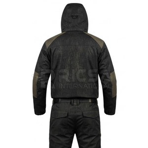 Ensemble veste et pantalon imperméable, respirant et coupe-vent RICSA pour homme, pour la chasse, la randonnée, le camping et la protection contre les intempéries. - Product Image 4