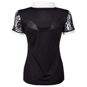 Chemise d'équitation à boutons pour femmes de haute qualité pour l'entraînement sportif OEM Fashion Breeches Tops - Product Image 4