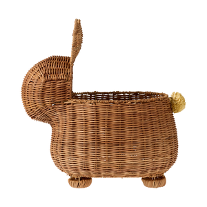 Cesta de Mimbre de Lujo con Diseño de Conejo de Pascua para Almacenamiento de Libros, Mueble para Cuarto de Bebé/Dormitorio, Hermosa Caja Contenedora Tejida, Venta al por Mayor - Product Image 1