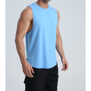 Expédition Rapide Fournisseur de Vêtements d'Entraînement Débardeur de Musculation Oversize Sans Manches pour Culturistes Remise en Gros Équipement de Fitness Athlétique Débardeur de Gym - Product Image 2