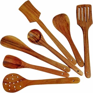 Ensemble de couverts en bambou réutilisables, ustensiles écologiques, portables, pour les voyages, les pique-niques, la cuisine, la salle à manger, vaisselle durable, essentiels - Product Image 1