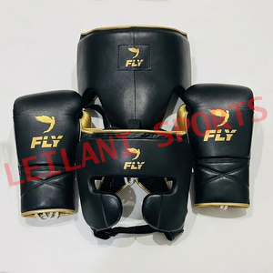 Nuevo Set de Boxeo de Cuero Duradero Personalizado 2026 para Entrenamiento y Competición de MMA/Kickboxing, Transpirable y Protector - Product Image 2