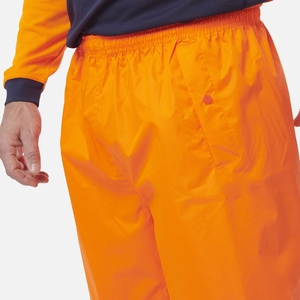 Pantalon de travail orange haute visibilité avec bandes réfléchissantes pour hommes, vêtements de sécurité - Product Image 2