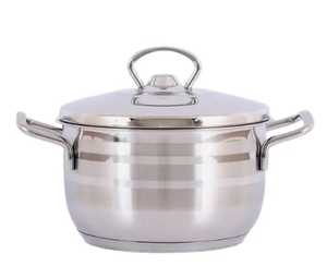 Luxury Hammered Gold Conical <b>Lid</b> Casserole With Silver Body Insulated Stainless Steel Hot <b>Pot</b> Serving Dish With Side Handles - Product Image 2