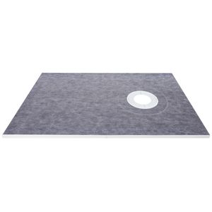 Kit per Doccia Impermeabile 38x60 con Flangia di Collegamento Offset in ABS da 4 Pollici e Griglia in Acciaio Inox da 4 Pollici - Product Image 4