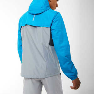 Custom Embroidery Patch Logo <b>Lightweight</b> Nylon Windbreaker <b>Jacket</b> Shorts Tracksuit Set for <b>Summer</b> Sports 2026 - Product Image 2
