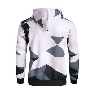 Sweat-shirt à capuche unisexe en molleton technique, personnalisable avec impression intégrale et broderie, pour l'hiver, vente en gros, tailles plus, vierge - Product Image 3