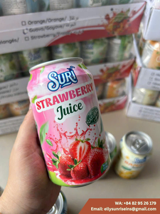 Jus de mangue, fraise et orange Suri en canette 330ml, boisson aux fruits naturelle 100 Brix 70% de pureté, origine Vietnam (ELLY-WA +84 82 95 26 179) - Product Image 4