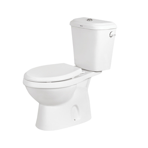 WC à deux pièces en céramique blanche de style occidental, qualité supérieure, pour usage commercial, fourni directement par l'usine - Product Image 1
