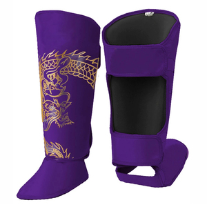 Protège-tibias en mousse pour arts martiaux, protections de sécurité pour les jambes pour le kickboxing et la boxe, protège-tibias durables pour le MMA et l'entraînement 2026 - Product Image 3