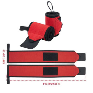 Attelle de soutien du poignet réglable à lacets pour la musculation, la remise en forme et l'entraînement, en coton/néoprène, marque TWILL SPORTS - Product Image 5