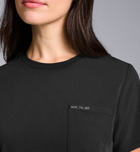 Unisex Crew Neck Jogger <b>Scrub</b> <b>Set</b> Anti-Static Soft-Touch Knitted Eco-Friendly Breathable Needle Detection Hospital Uniform OEM - Product Image 5