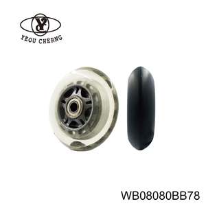 Roues de patins à roulettes de compétition double dureté 80mm 90mm 100mm 82A 83A 90A pour patinage en ligne et course - Product Image 4