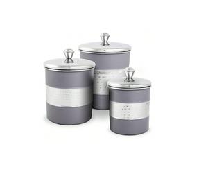 Ensemble de boîtes en cuivre martelé antique avec couvercles hermétiques, récipients de stockage alimentaire en métal gravé pour la farine, le café et la décoration de cuisine - Product Image 6