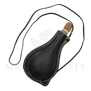 Botella de Agua de Cuero Personalizada para Caza, Cantimplora Portátil con Correa para Hombro, Venta al por Mayor para Viajes y Camping - Product Image 5