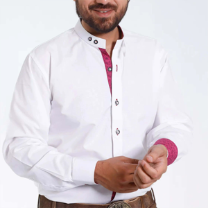 Chemises habillées boutonnées sur mesure pour hommes, chemises en coton et lin de haute qualité pour les affaires, le bureau et les événements d'entreprise - Product Image 2